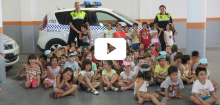 Campamento en la Policía Local