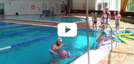 campaña de natación de verano