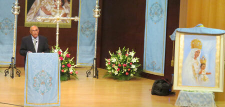 Juan Castillo pregonó las fiestas de la Patrona 2015