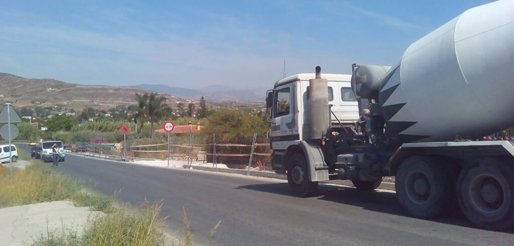 obras de la segunda fase del Camino de Coín