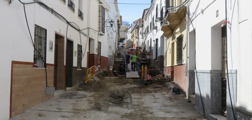 obras calle Albaicín