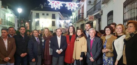 inauguración alumbrado y belén municipal