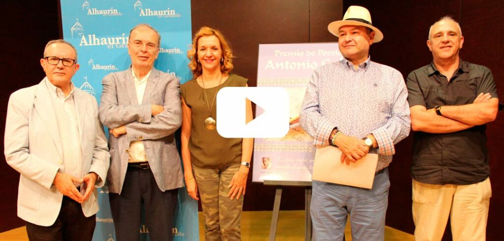 Fallo del Jurado del Premio de Poesía Antonio Gala