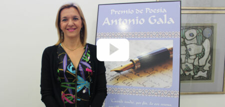 Laura Franco recogerá mañana el X Premio de Poesía Antonio Gala