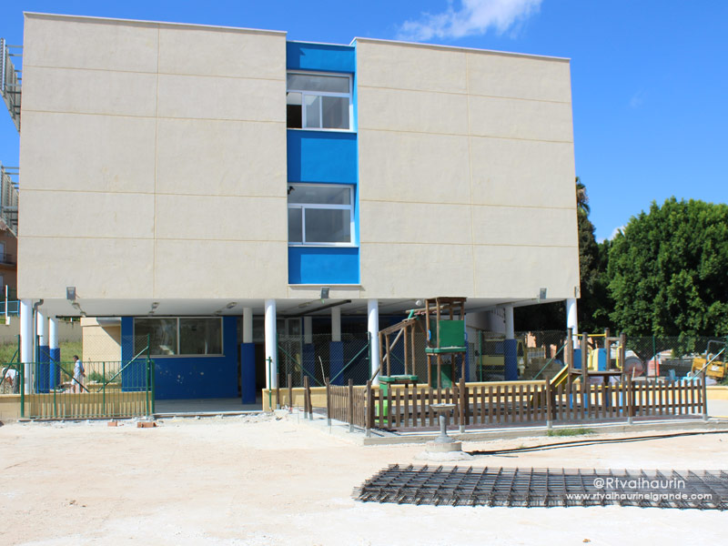 Mejoras en el colegio Félix Plaza