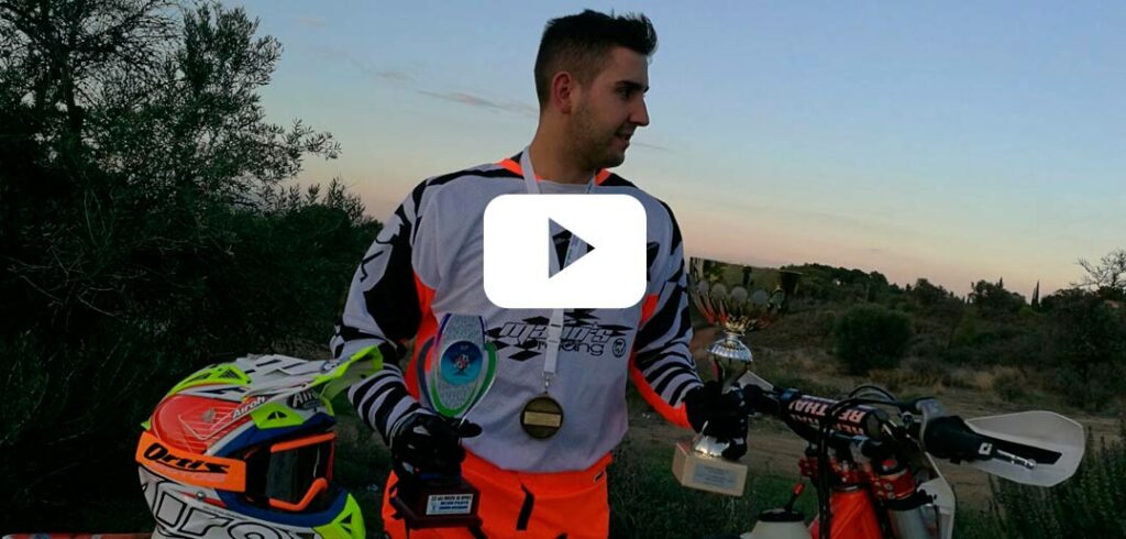 Juan Carlos Ramírez alcanza la gloria al proclamarse campeón de Andalucía de Enduro Aficionado