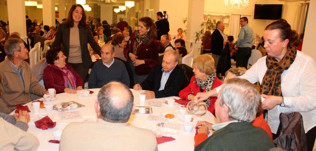 Éxito de la Merienda de mayores