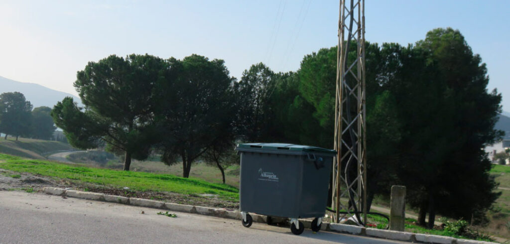 Cambio de contenedores en Villafranco