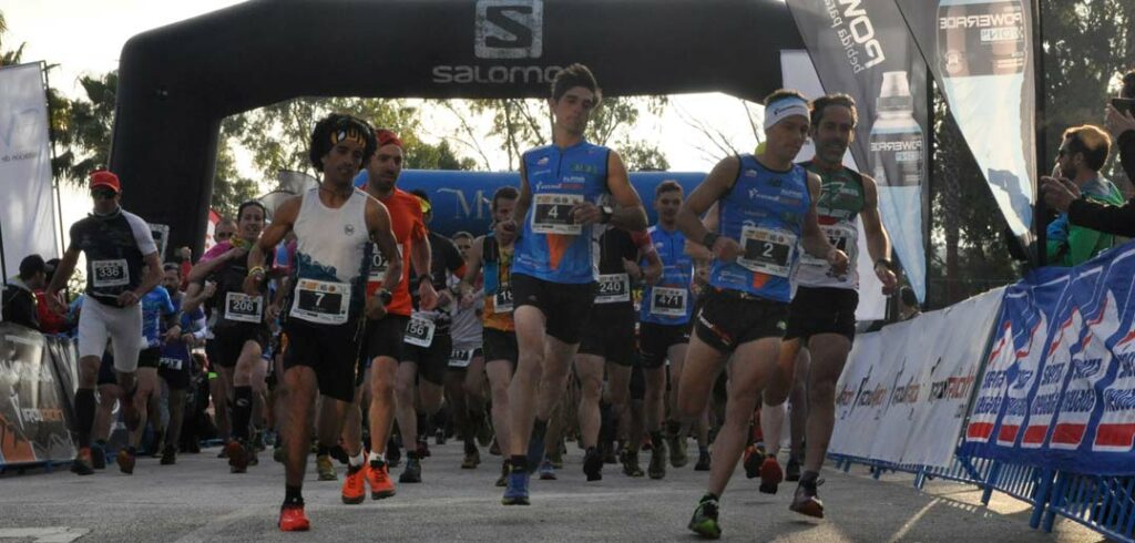 Zait Malek y Gemma Arenas se imponen en el Trail Cara Los Tajos