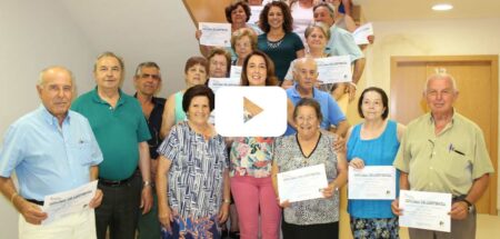 Clausura del taller de memoria para mayores puesto en marcha por el Ayuntamiento de Alhaurín el Grande