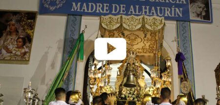 La Virgen de Gracia vuelve a sentir el cariño de los alhaurinos durante la procesión del día 15