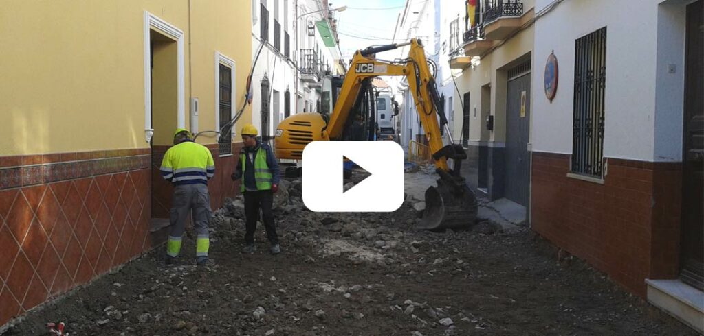 Inicio de las obras en el Cementerio y en calle Guerrero que forman parte de planes de empleo de fomento agrario