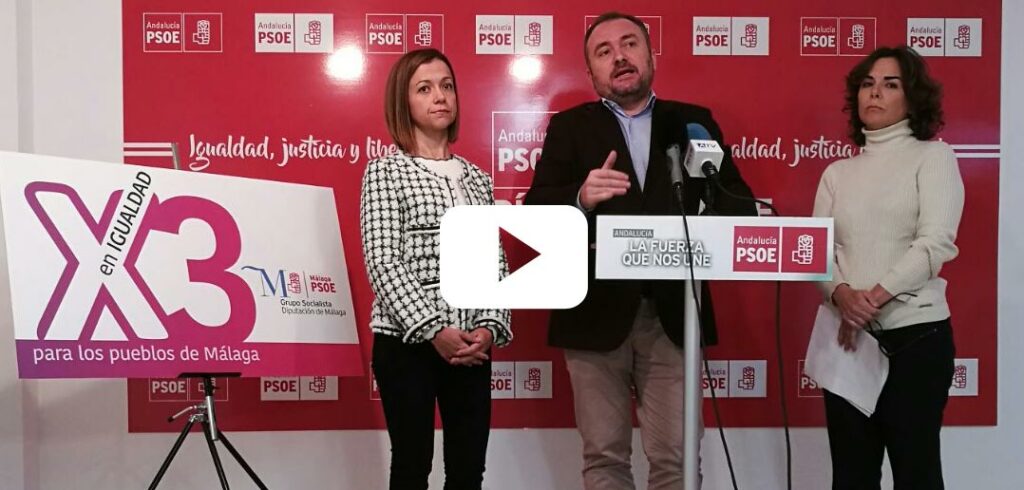 El PSOE presenta en Alhaurín su campaña provincial ‘X3 en política de Igualdad para los pueblos de Málaga’