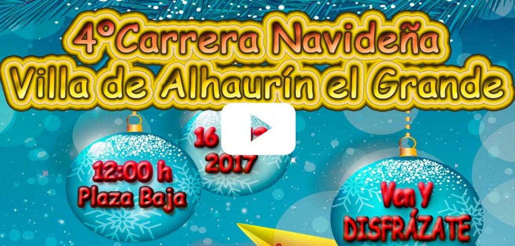 Alhaurín el Grande se prepara para celebrar este sábado Tus Plazas en Navidad y la IV Carrera Navideña