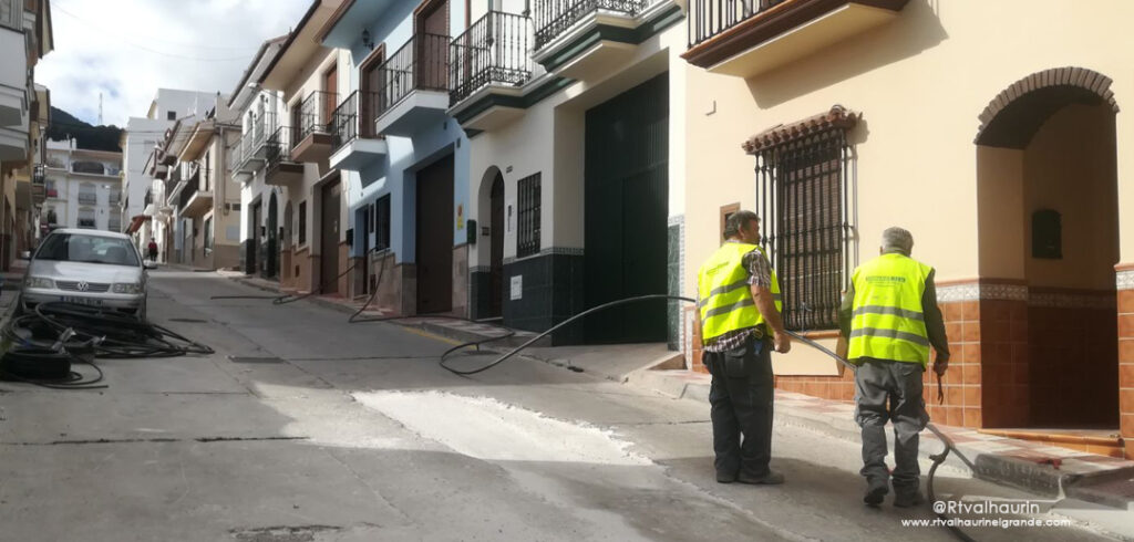 El Ayuntamiento invierte 454.000 euros en las obras de las calles Fuengirola y Molinos de Abajo que comienzan hoy