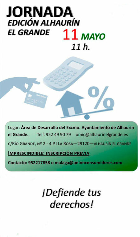 El viernes habrá una conferencia que versará sobre "El presente de las reclamaciones bancarias"