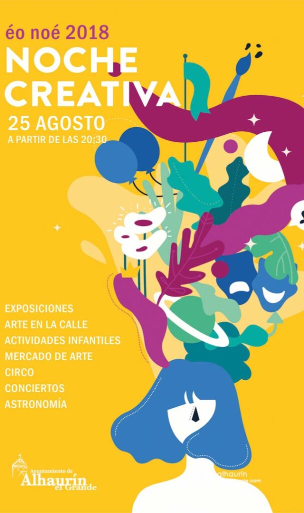 La cultura, el arte y la música se darán cita el 25 de agosto en la Noche Creativa Éo Noé 2018