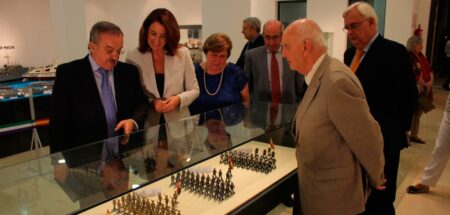 'Alhaurín al Día': inauguración de la exposición de miniaturas militares