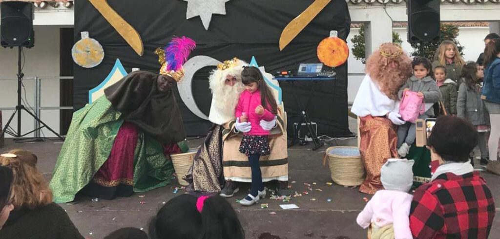 Visita de los Reyes Magos a Villafranco del Guadalhorce