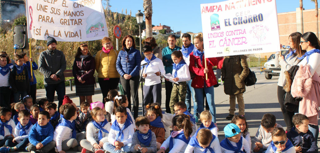 Día Mundial Contra el Cáncer, cadena humana