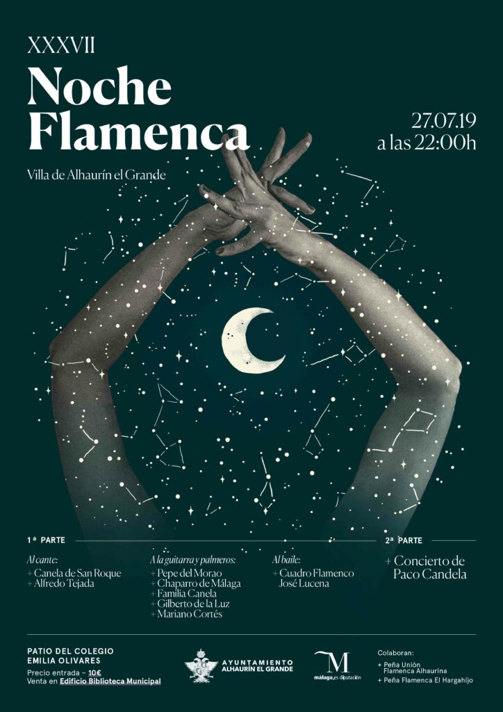 La XXXVII Noche Flamenca Villa de Alhaurín el Grande traerá a Paco Candela en concierto