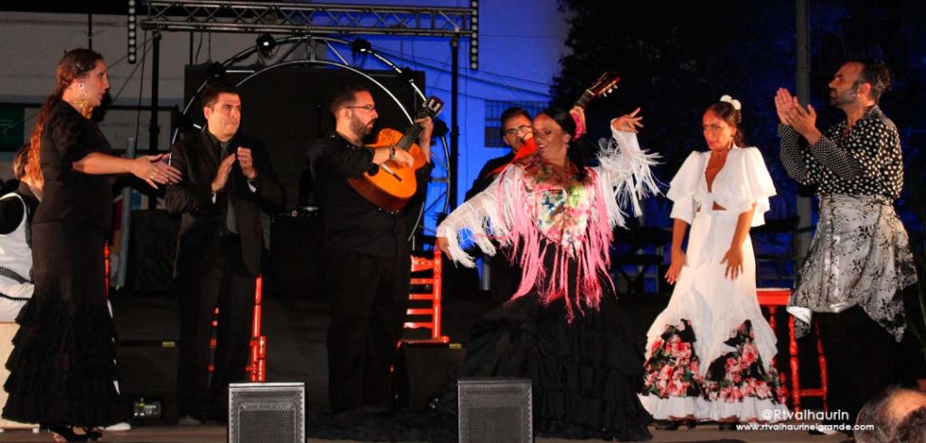 La XXXVII Noche Flamenca Villa de Alhaurín el Grande convocó a 1.500 personas en el patio del Emilia Olivares