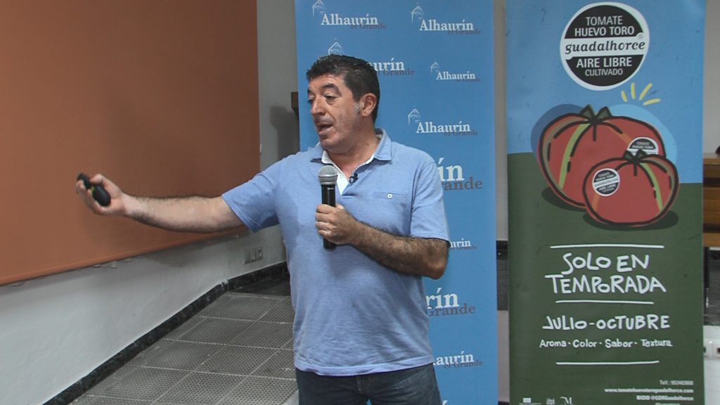 ‘ATV a la Carta’: Jornada Técnica del Tomate Huevo de Toro, conferencia de Rafael Gómez