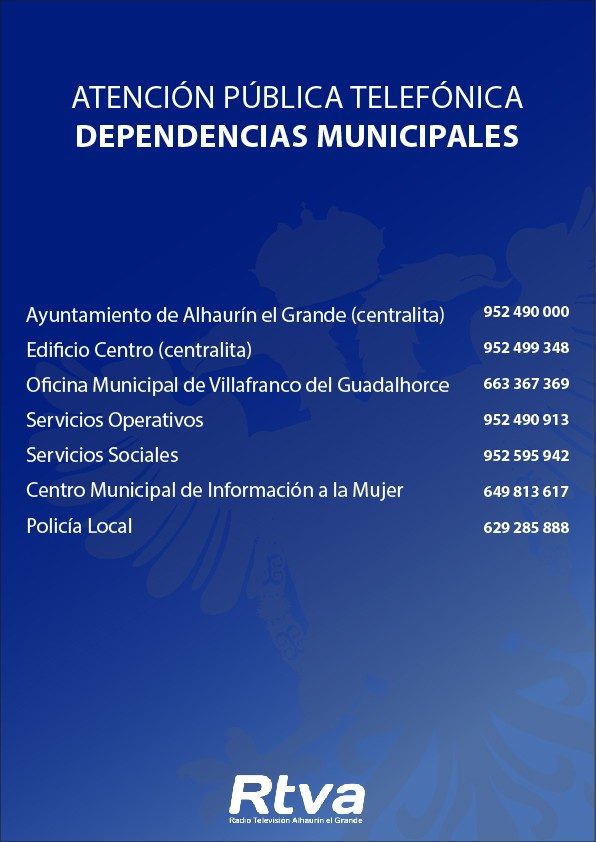 Atención Pública Telefónica Dependencias Municipales