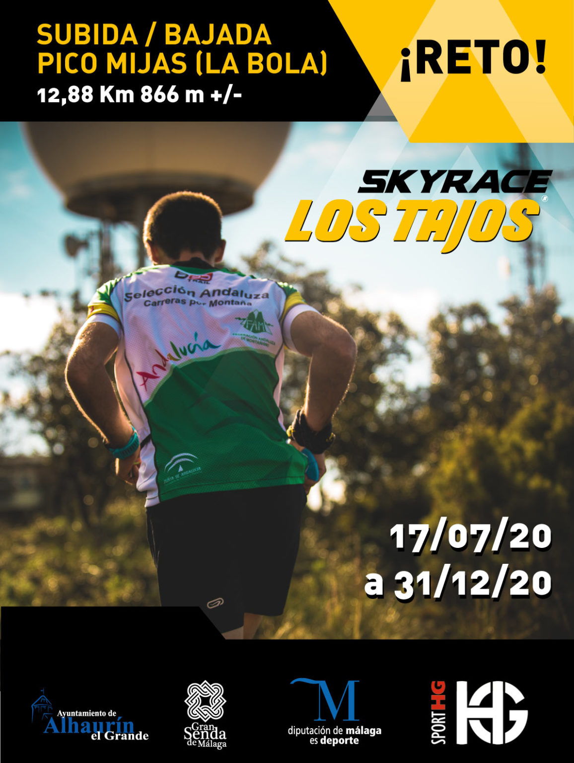 Los Tajos Skyrace propone un reto de subida y bajada a La Bola para seguir activo este 2020 sin carrera