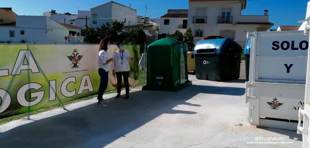 El Ayuntamiento instala una isla ecológica para residuos específicos en Villafranco
