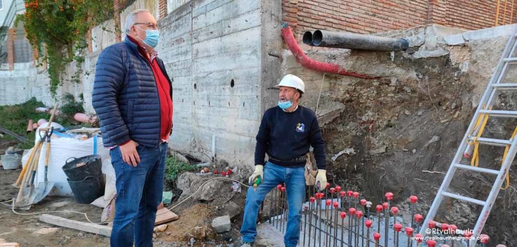 El Ayuntamiento asume con fondos propios el arreglo del muro de calle Céspedes afectado por la DANA