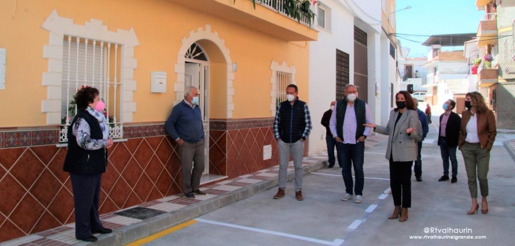 Finalizan las obras en la calle Velázquez de la localidad mejorando integralmente sus infraestructuras