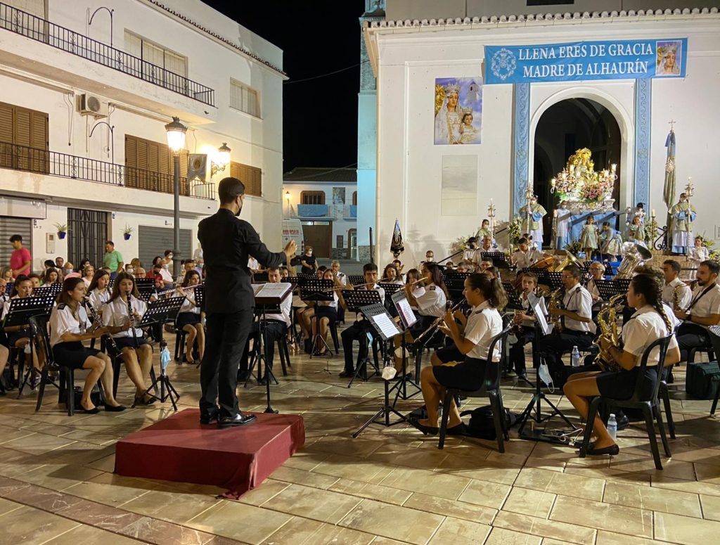 Concierto de la banda de música de la Asociación Musical Manuel Amador