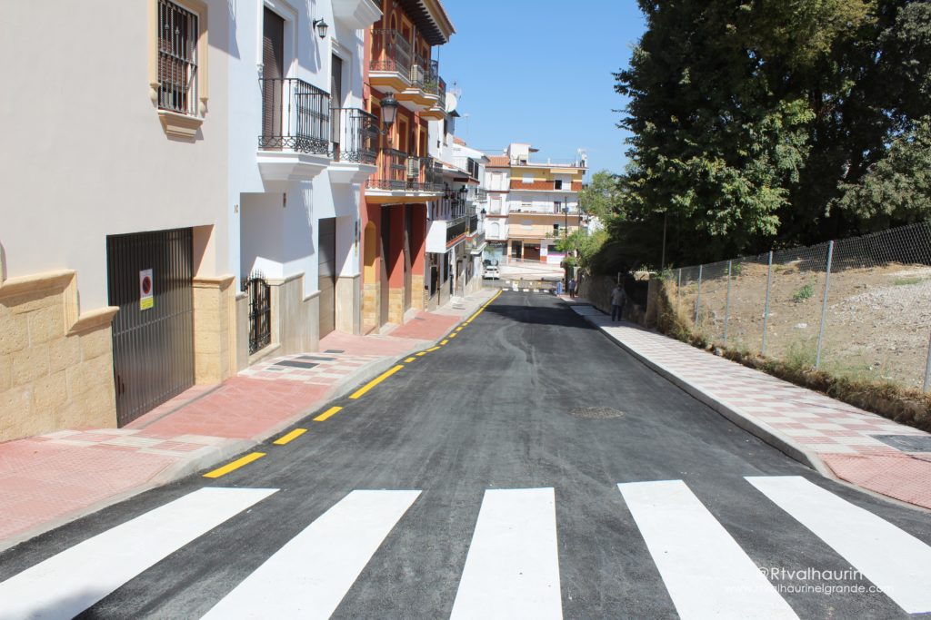 Finalizadas las obras de reforma integral de la calle Menéndez Pidal
