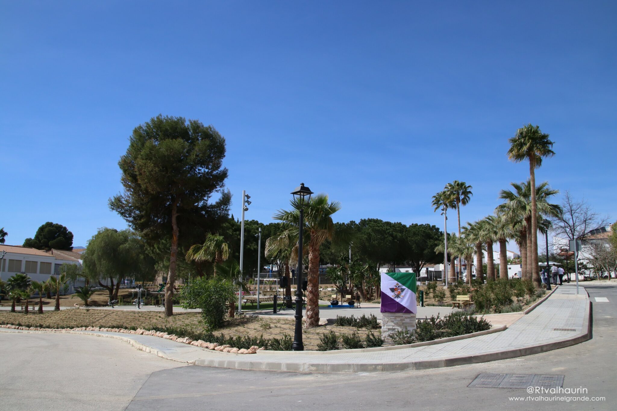 Villafranco del Guadalhorce estrena el Parque Fundadores en homenaje a ...