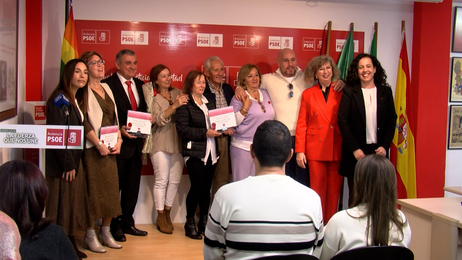 Acto de entrega de Socialista del Año 2025