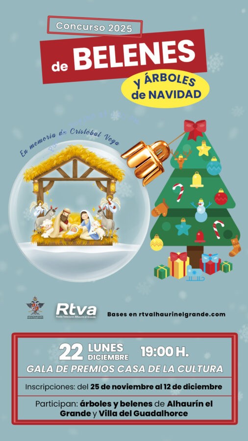 CONCURSO DE BELENES Y ÁRBOLES DE NAVIDAD DE RADIO TELEVISIÓN ALHAURÍN EL GRANDE 2025