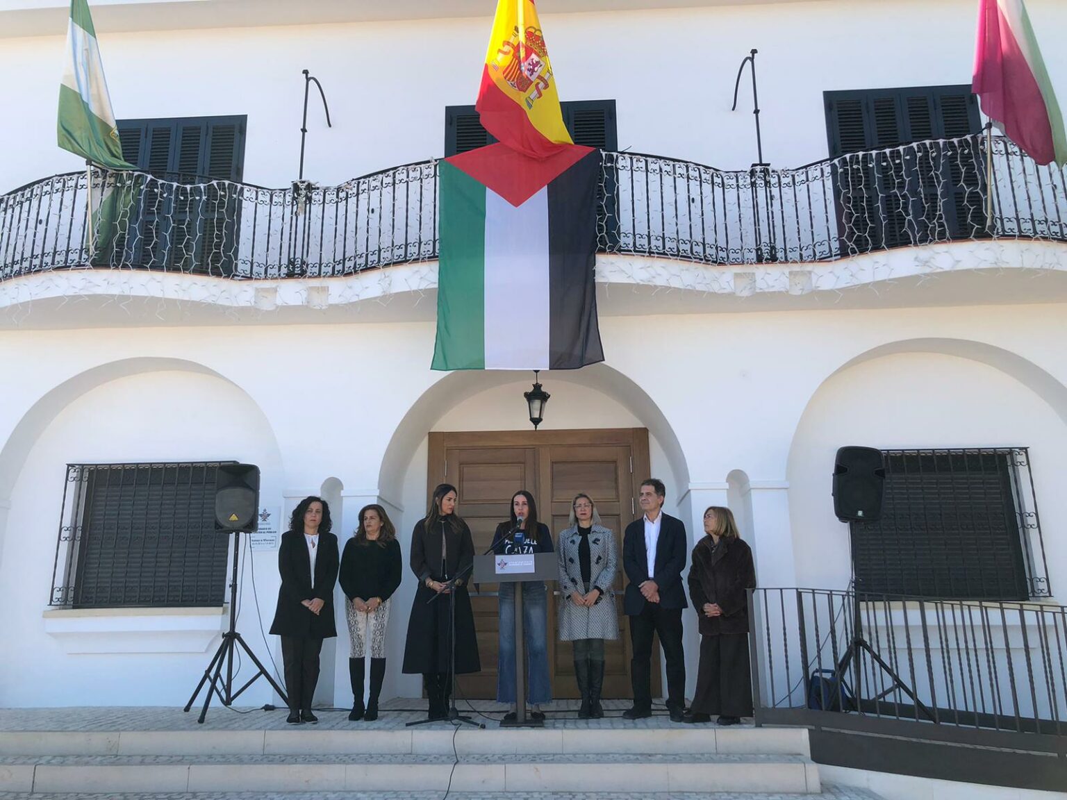 La Recacha | Acto en solidaridad con el Pueblo Palestino