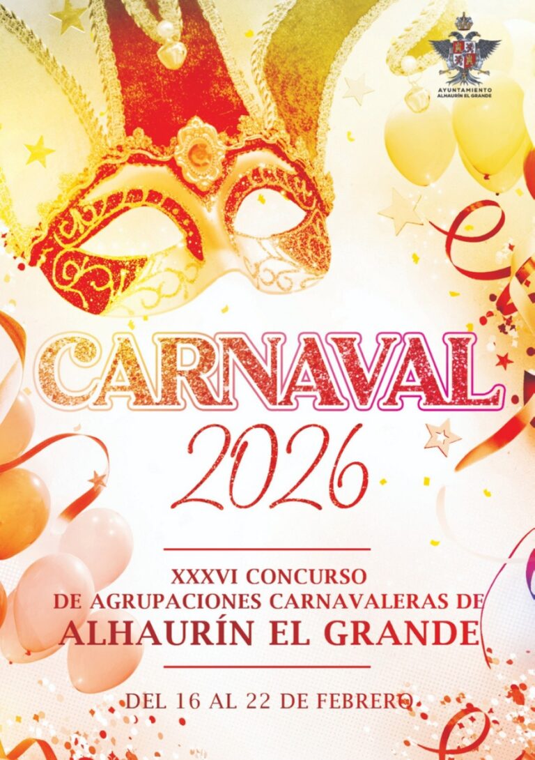 Programa de actos del Carnaval 2026 de Alhaurín el Grande