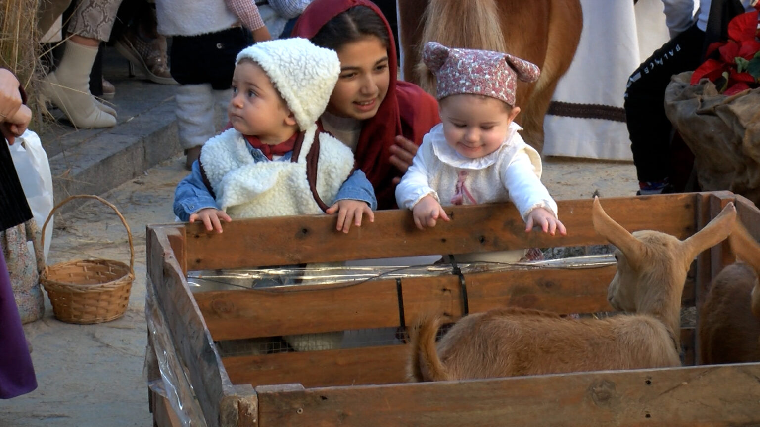 Belén viviente en San Sebastián Hermandad de Nuestro Padre Jesús Nazareno