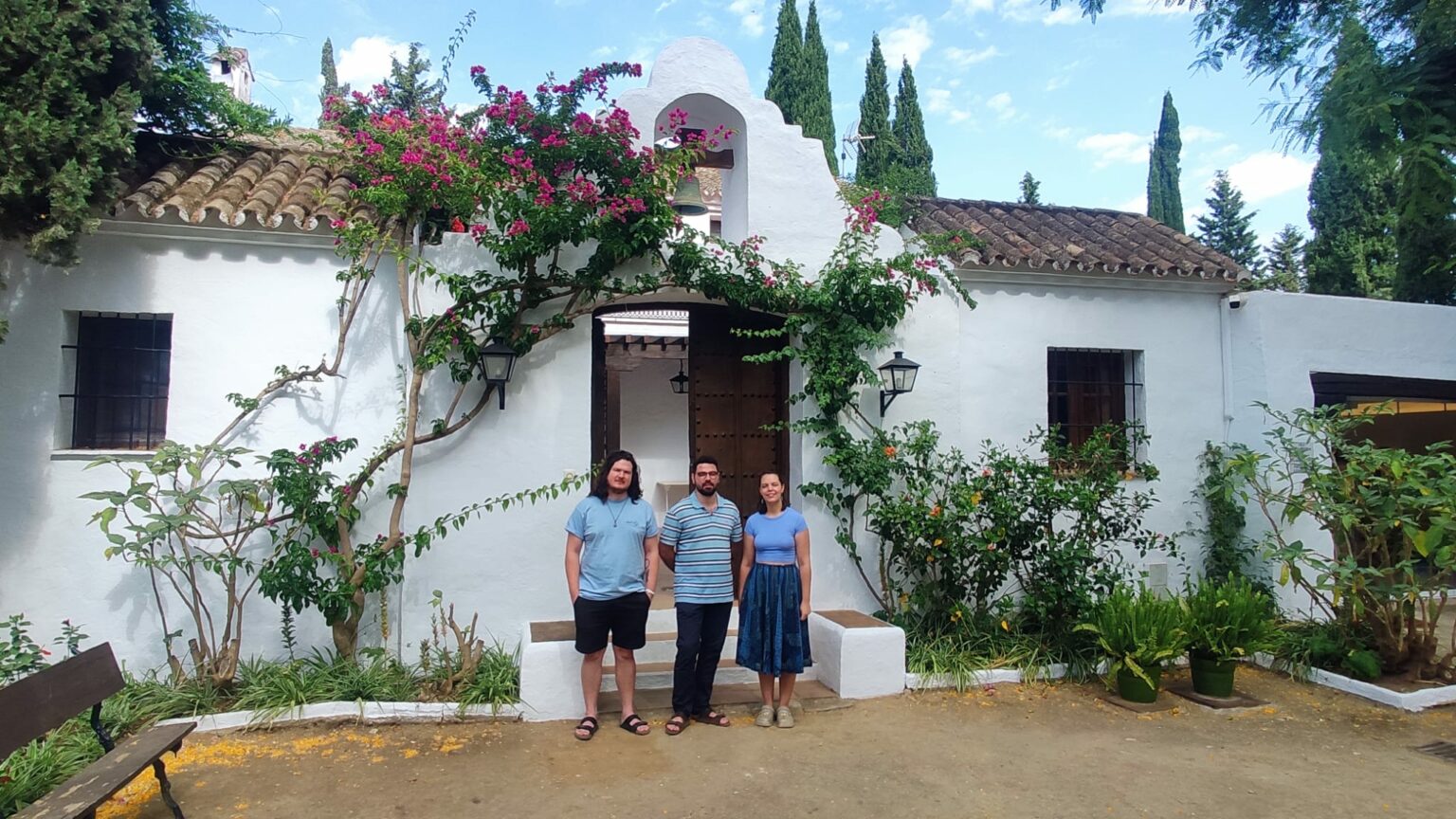 Los invitados al Jardín. Residentes de la Baltasara: Eva Fernández y Pablo Igartua