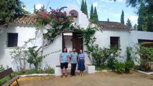 Los invitados al Jardín. Residentes de la Baltasara: Eva Fernández y Pablo Igartua