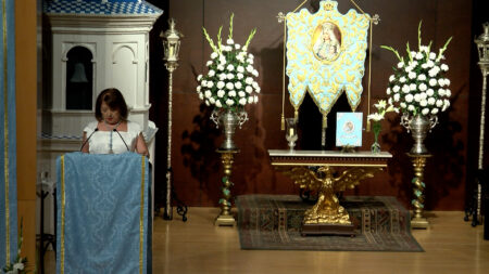 María del Carmen Plaza pronuncia el XIV Pregón de Gloria en honor a Nuestra Señora de Gracia (2026)