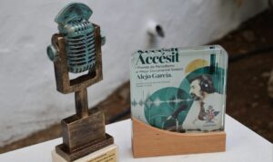 Entrega de premios del I concurso nacional de periodismo sonoro «Alejo García».