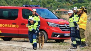 Simulacro de búsqueda y rescate de personas con el método Arcón. Grupo GERCCMA.