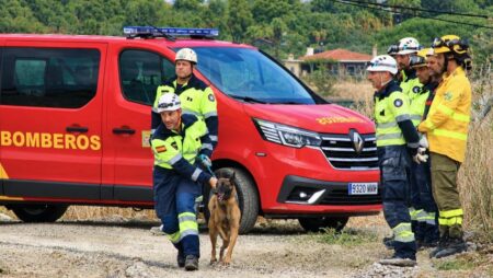 Simulacro de búsqueda y rescate de personas con el método Arcón. Grupo GERCCMA.