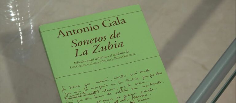“Sonetos de la Zubia», un poemario de Antonio Gala al cuidado de Luis Cárdenas y Pedro J. Plaza